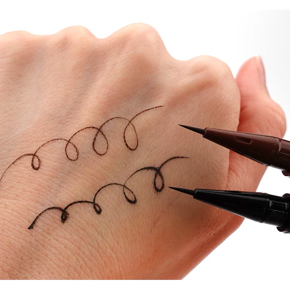 Canmake Waterproof Slim Liquid Eyeliner Brown - Image 3