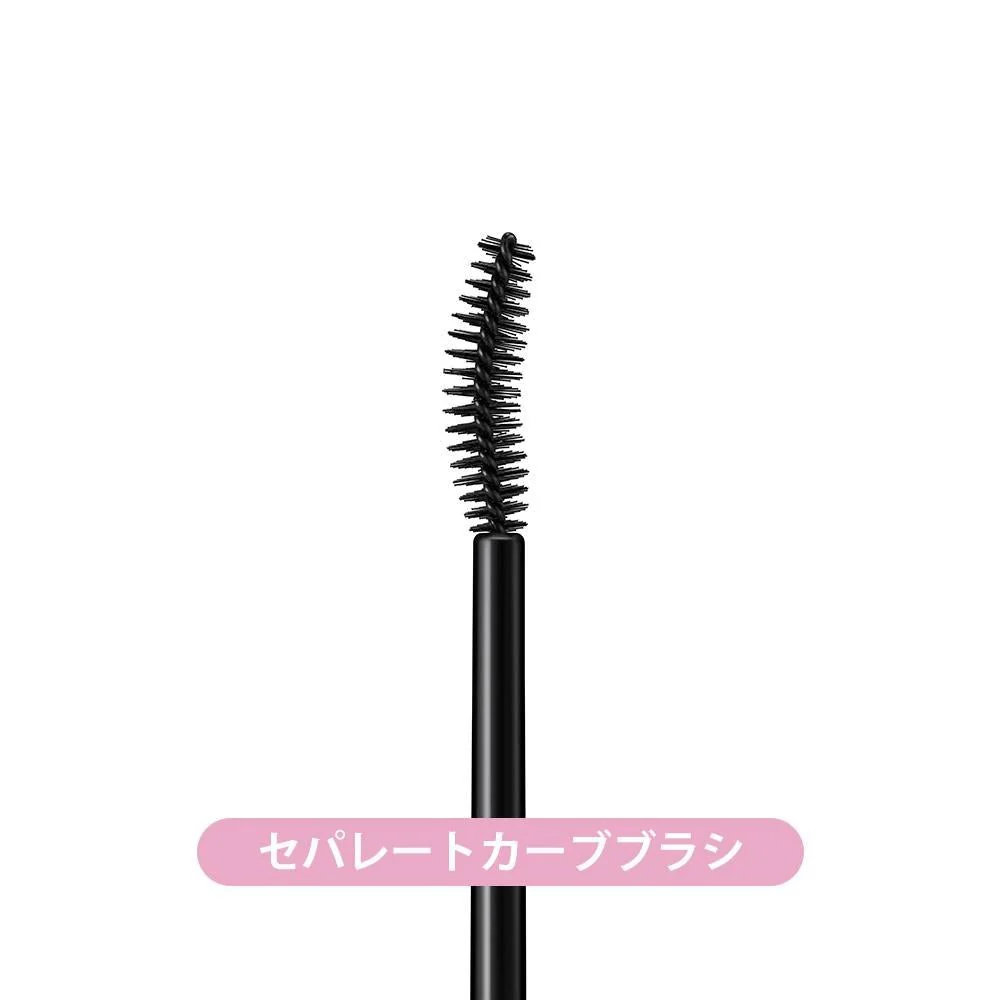 Isehan Kiss Me Heroine Make Super Waterproof Long & Curl Mascara Jet Black 6g - Image 3