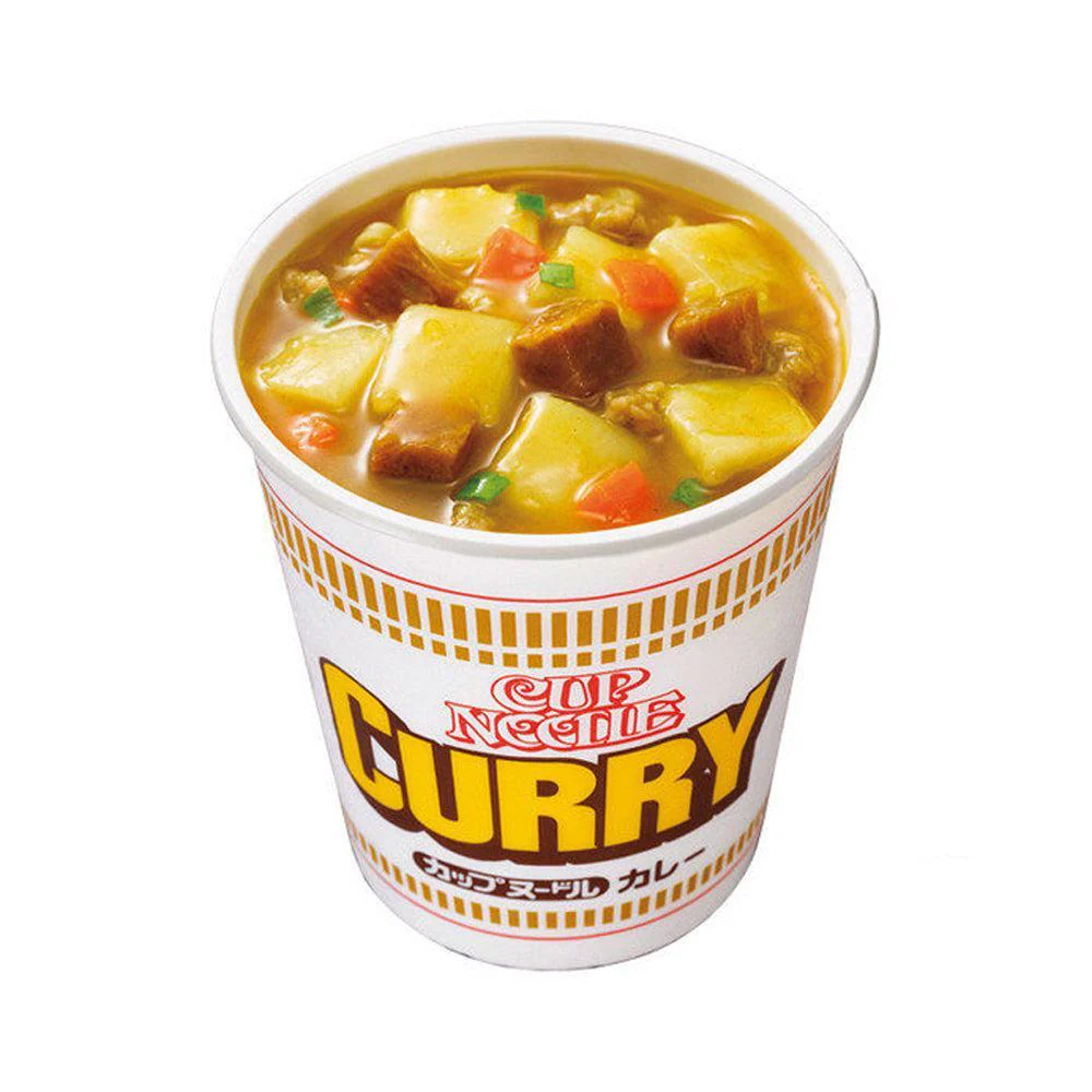 Nissin Cup Noodle Curry Instant Curry Ramen Noodles - Image 3