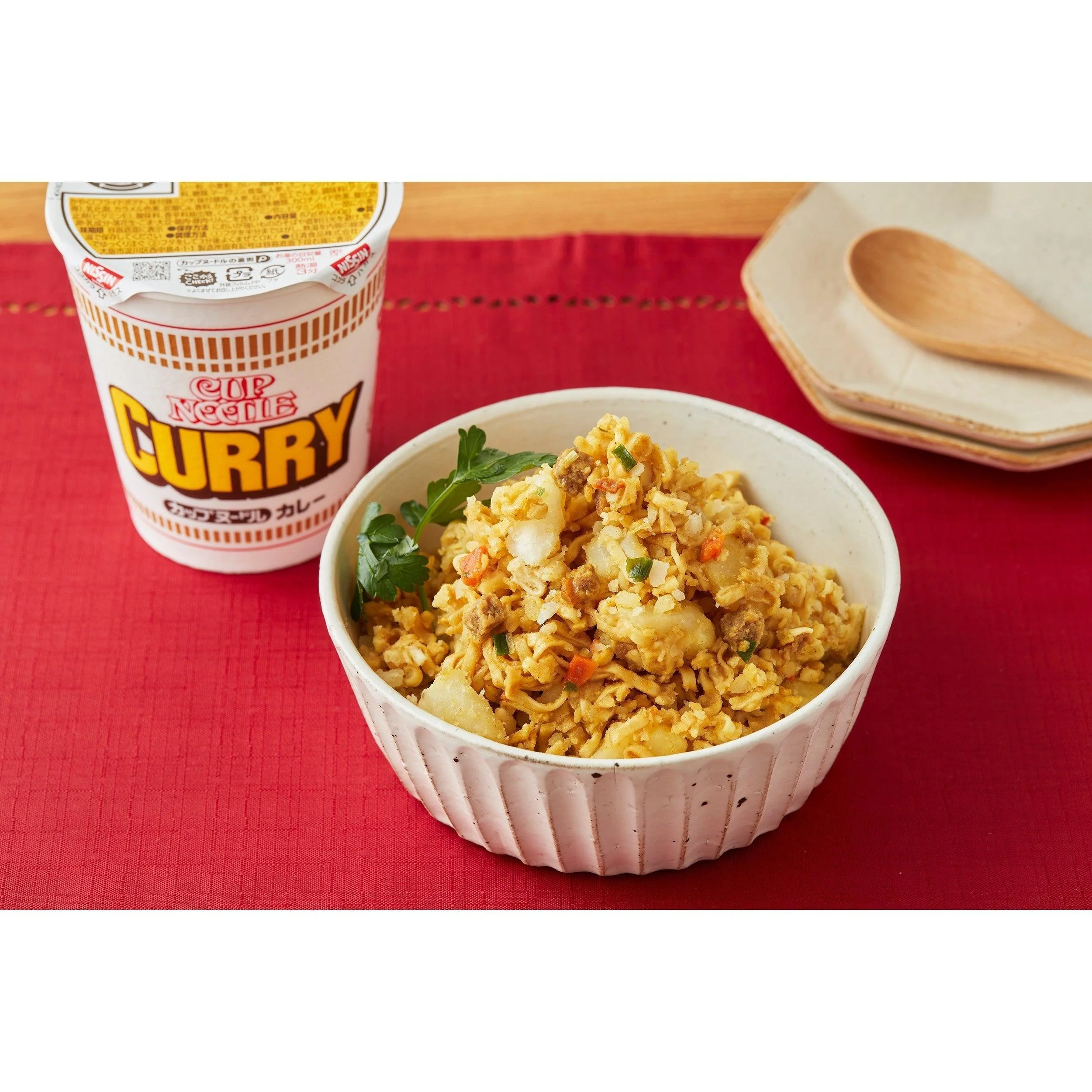 Nissin Cup Noodle Curry Instant Curry Ramen Noodles (Pack of 3) - Image 4