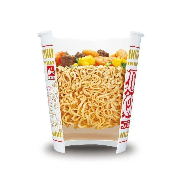 Nissin Instant Cup Noodles Soy Sauce Flavor (Pack of 3) - Image 3