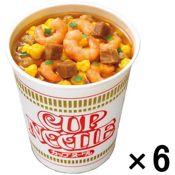 Nissin Instant Cup Noodles Soy Sauce Flavor (Pack of 6) - Image 5