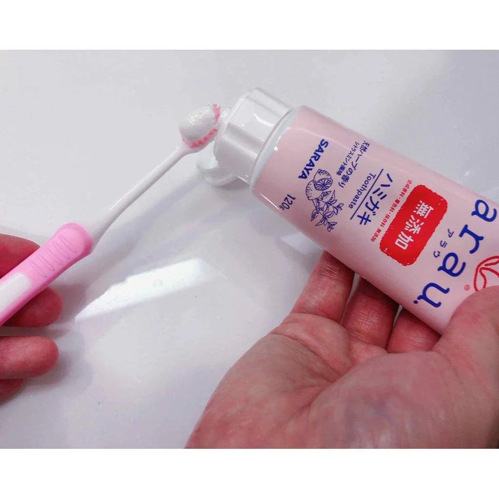 Saraya Arau Additive-Free Toothpaste for Sensitive Teeth 120g - Image 3